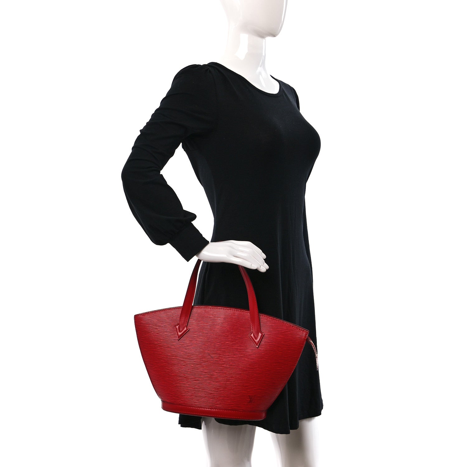 Louis Vuitton Epi Saint Jacques PM Castillan Red 2 of 9
