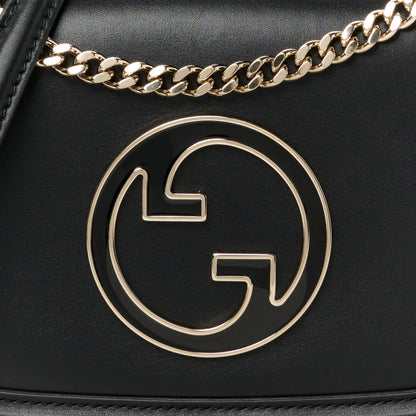 Gucci Calfskin Blondie Medium Shoulder Bag Black 9 of 11