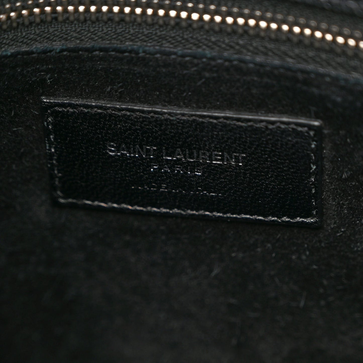 Calfskin Crocodile Embossed Small Sac de Jour Black