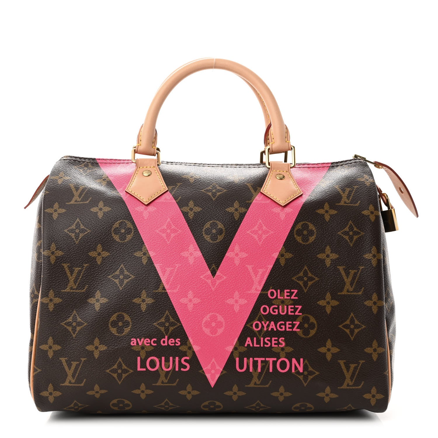 Louis Vuitton Monogram Speedy 30 V Grenade 1 of 10