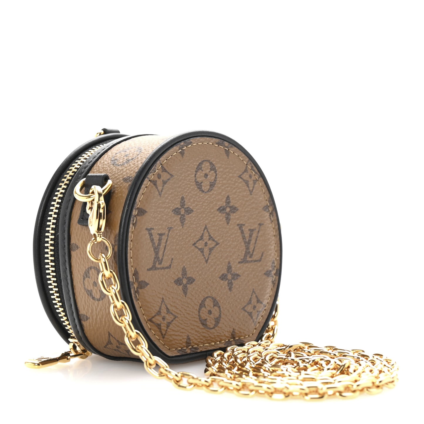 Reverse Monogram Boite Chapeau Necklace