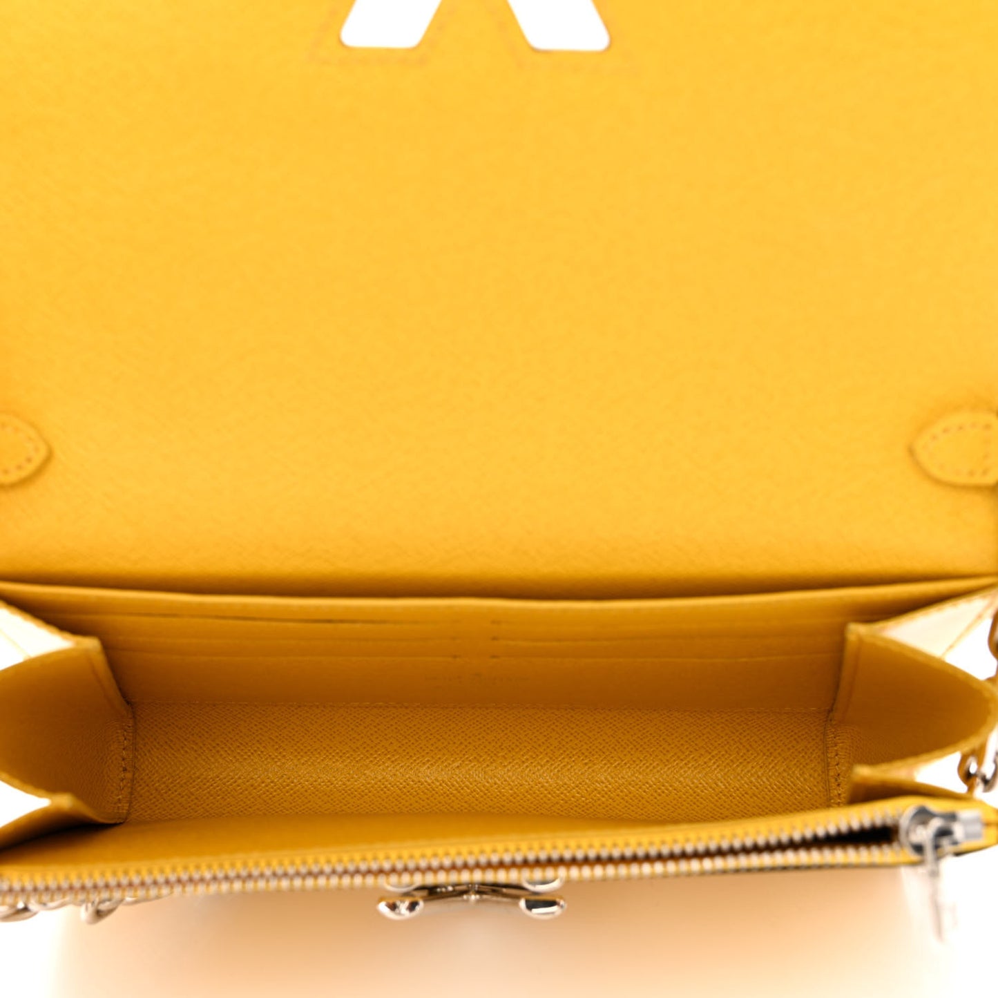 Epi Early Bird Twist Chain Wallet Jonquille
