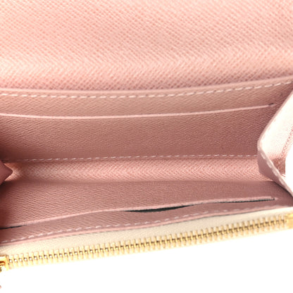 Louis Vuitton Damier Azur Rosalie Coin Purse Rose Ballerine 5 of 7