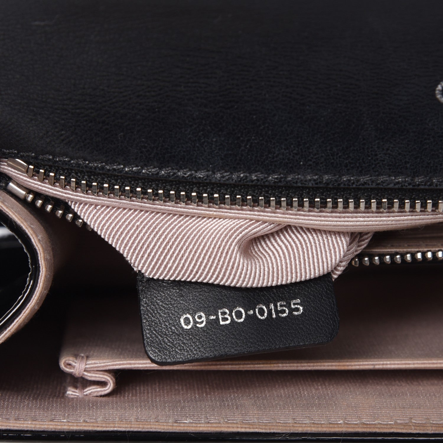 Christian Dior Patent Medium Diorama Flap Bag Black 7 of 9
