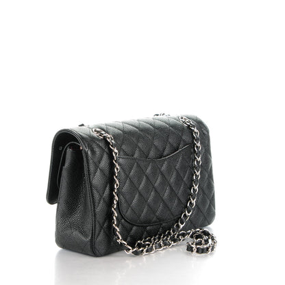 Chanel Caviar Quilted Medium Double Flap Black 3 of 8