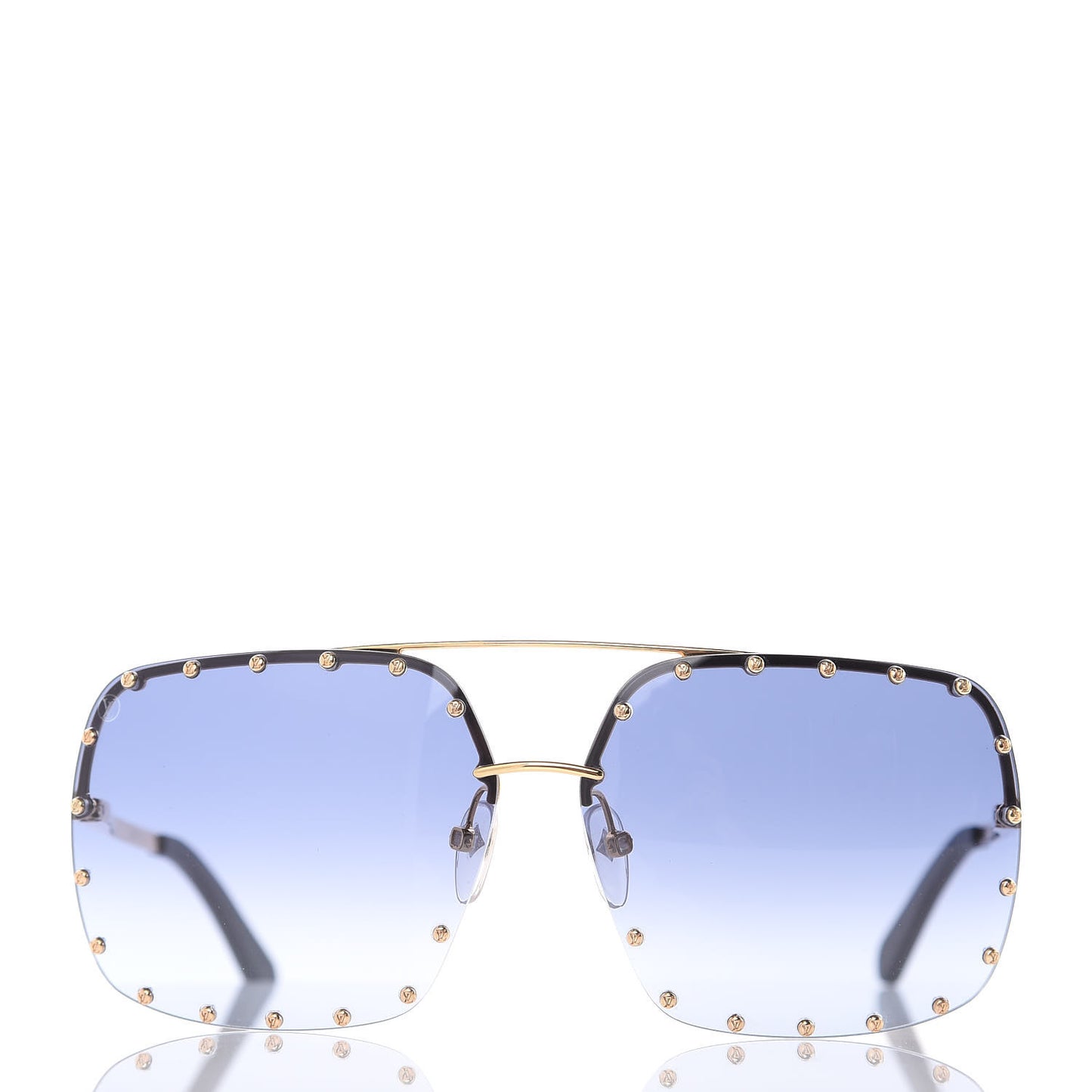 The Party Square Sunglasses Z2354E Blue