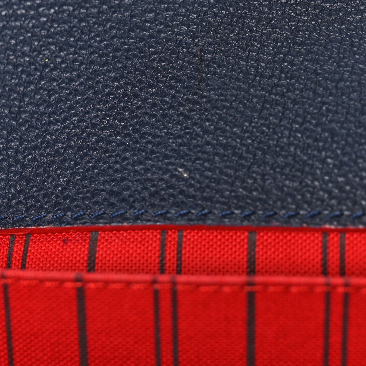 Empreinte Pochette Metis Marine Rouge