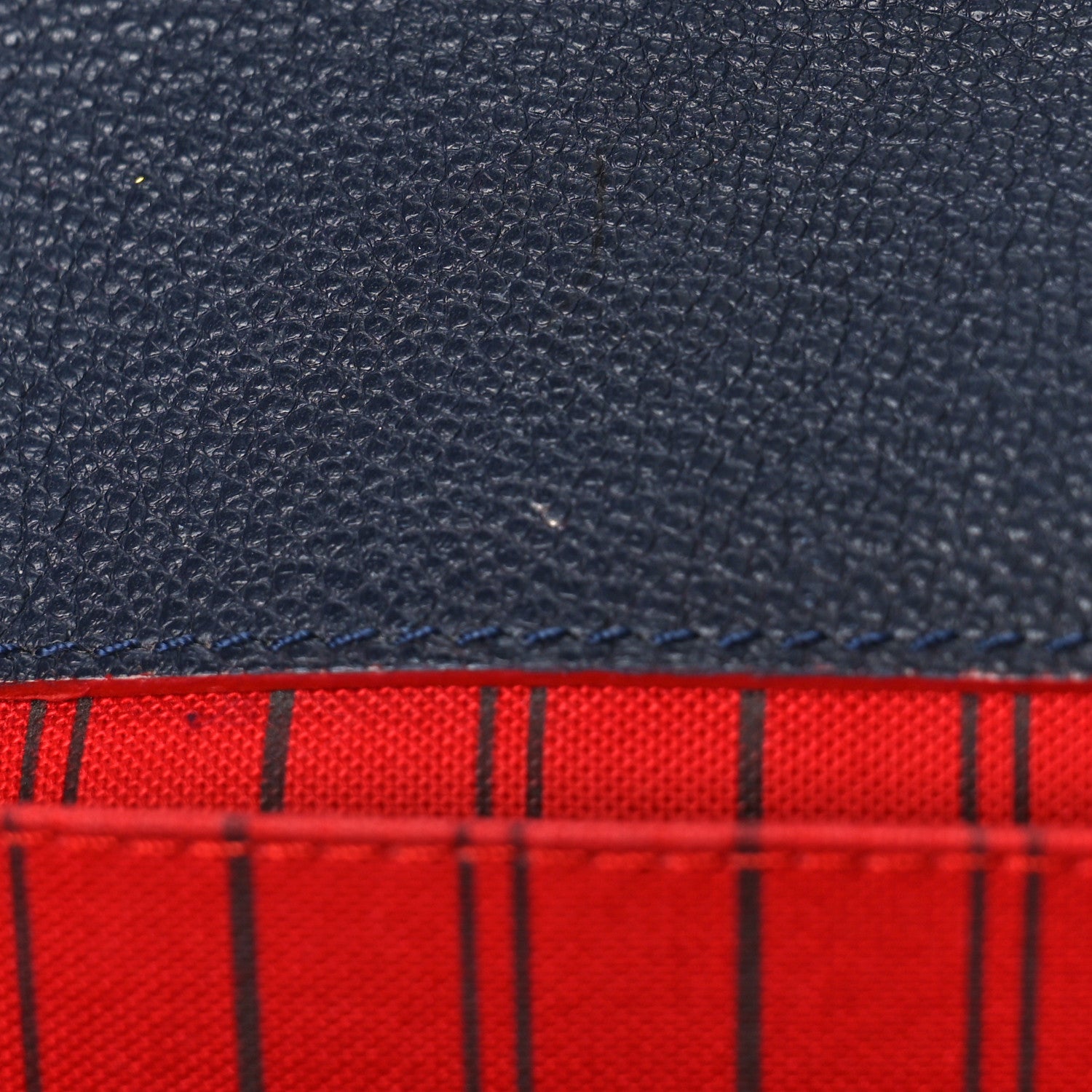Louis Vuitton Empreinte Pochette Metis Marine Rouge 10 of 12