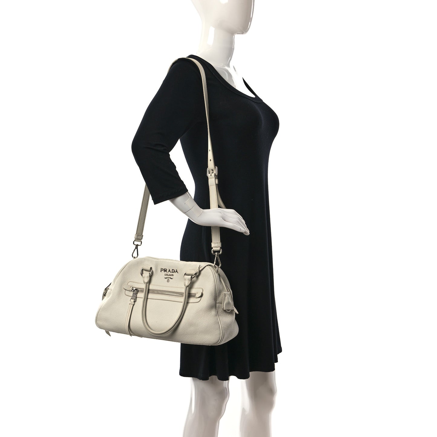 Vitello Phenix Bowling Bag Talco