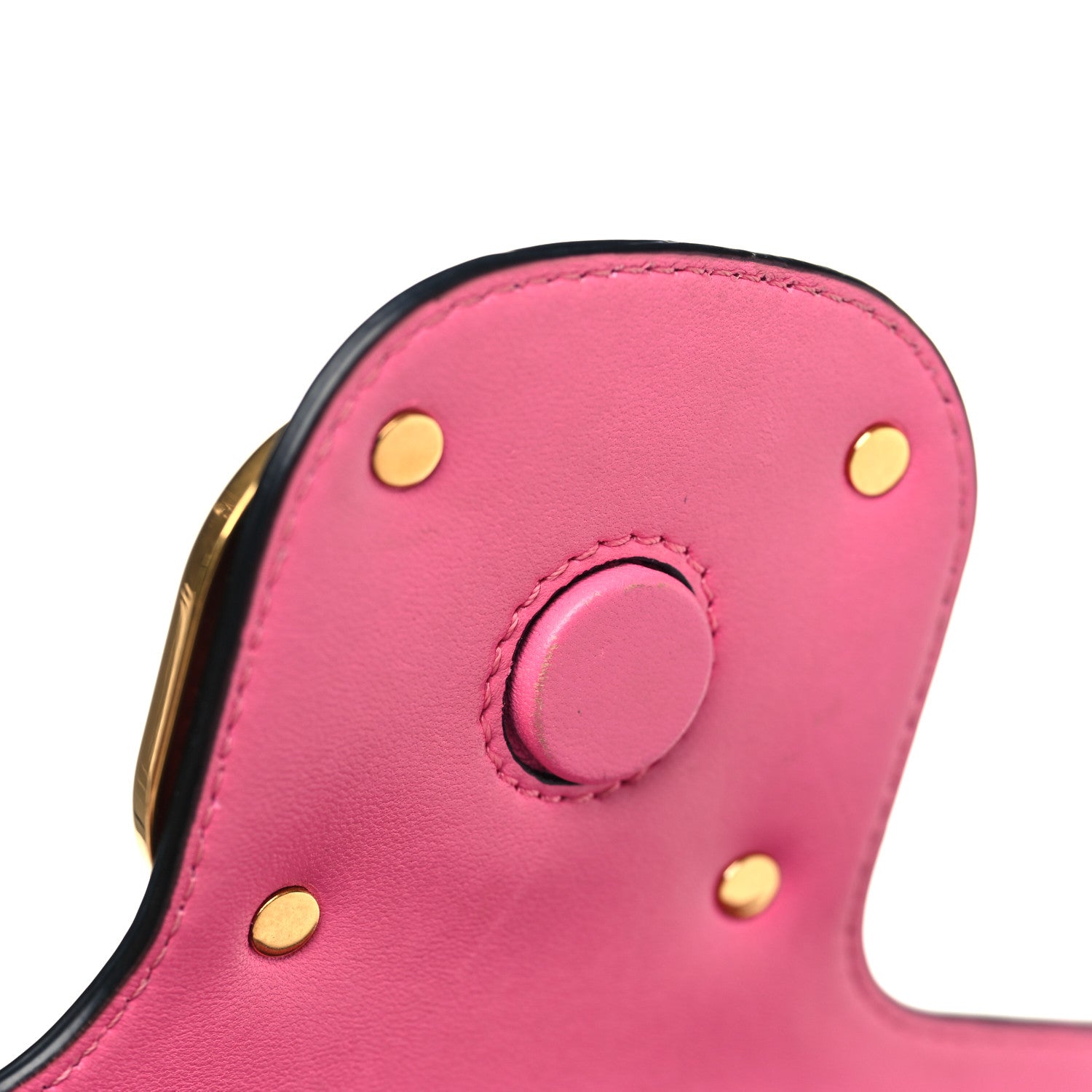 Valentino Garavani Nappa Stud Sign Shoulder Bag Feminine Pink 4 of 11