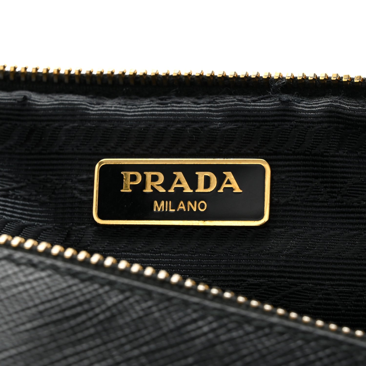Prada Saffiano Mini Camera Crossbody Bag Black 7 of 10