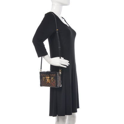 Louis Vuitton Monogram Petite Malle Black 2 of 10