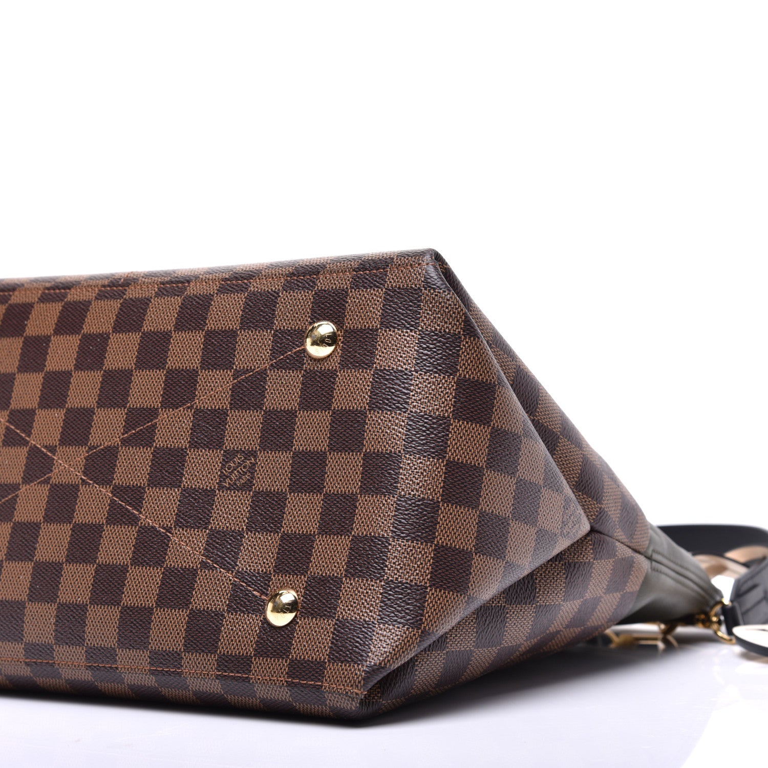 Louis Vuitton Damier Ebene Calfskin Maida Khaki 9 of 11