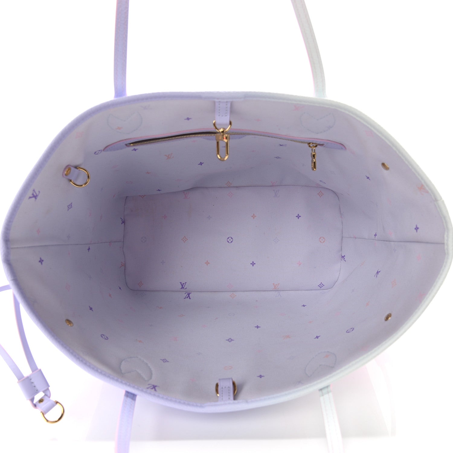 Louis Vuitton Monogram Giant Spring In The City Neverfull MM Sunrise Pastel 5 of 9