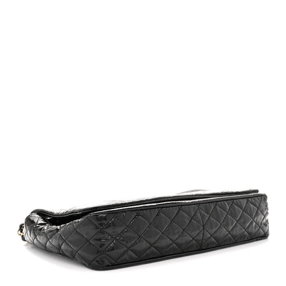 Chanel Vinyl Medium Rock and Chain Flap Black 4 of 11
