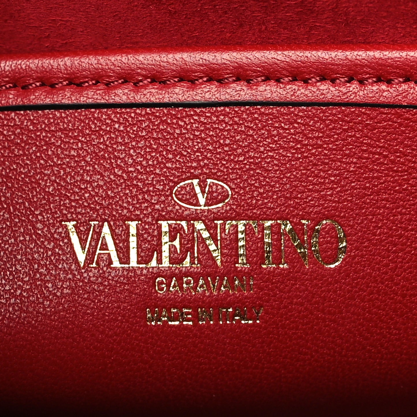 Calfskin Rockstud Spike Convertible Shoulder Bag Rosso Valentino