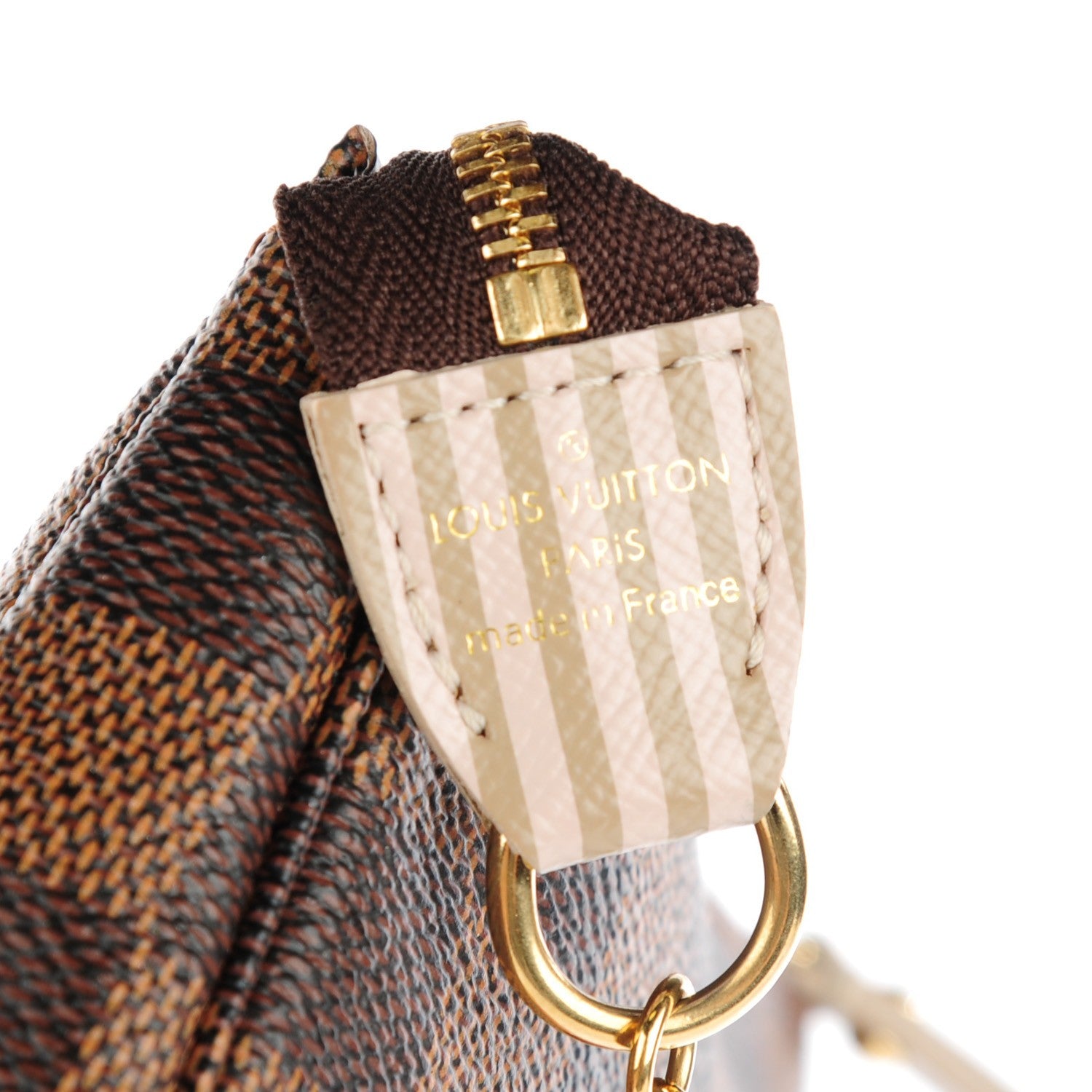 Louis Vuitton Damier Ebene Trunks and Locks Mini Pochette Accessories 5 of 8