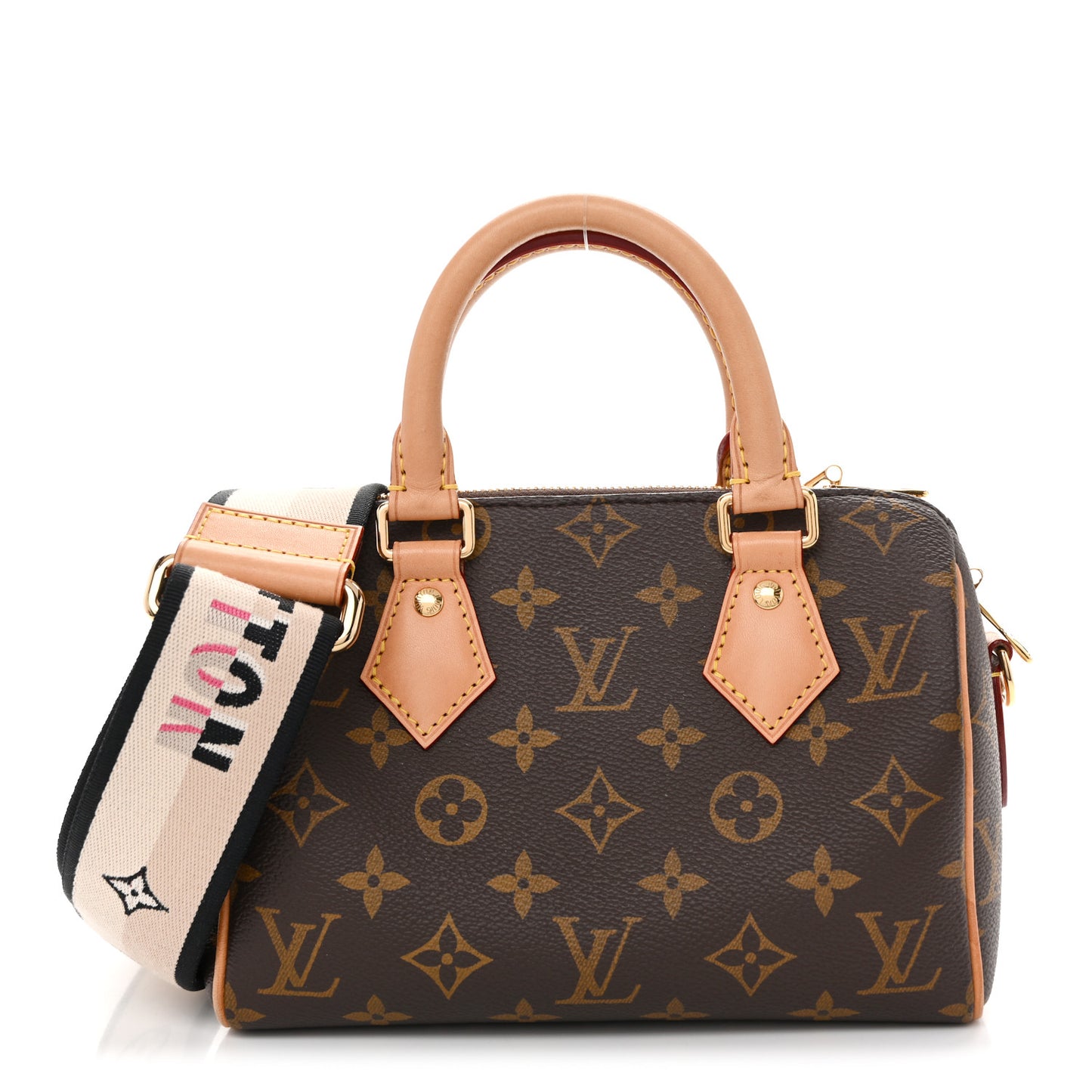 Monogram Speedy Bandouliere 20 Black