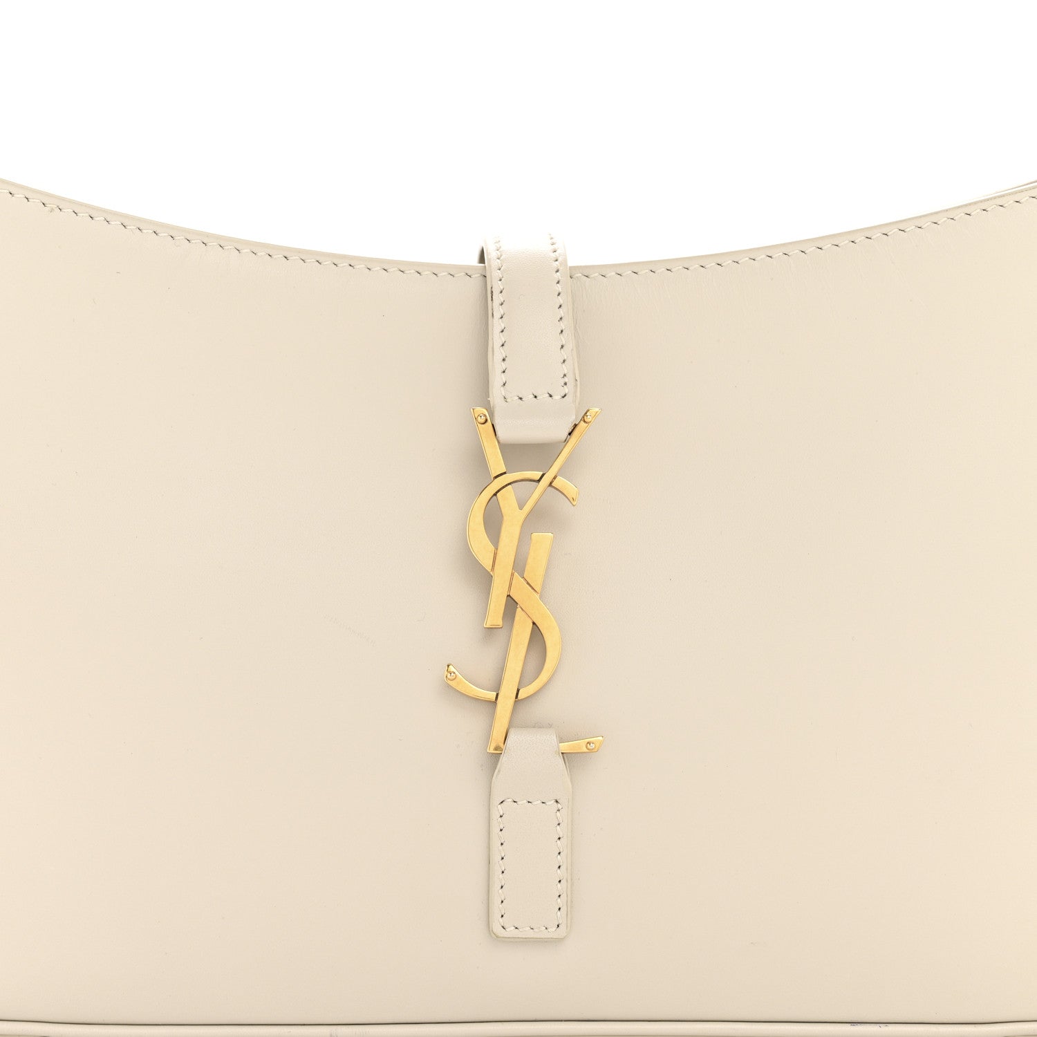 Saint Laurent Smooth Calfskin Le 5 A 7 Hobo Crema Soft 8 of 13