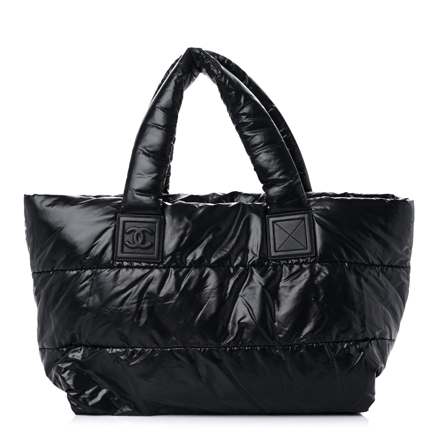 Chanel Nylon Quilted Medium Coco Cocoon Reversible Tote Black 1 of 7