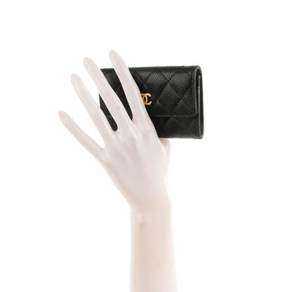 Chanel Caviar Quilted Card Holder Black 2 of 8
