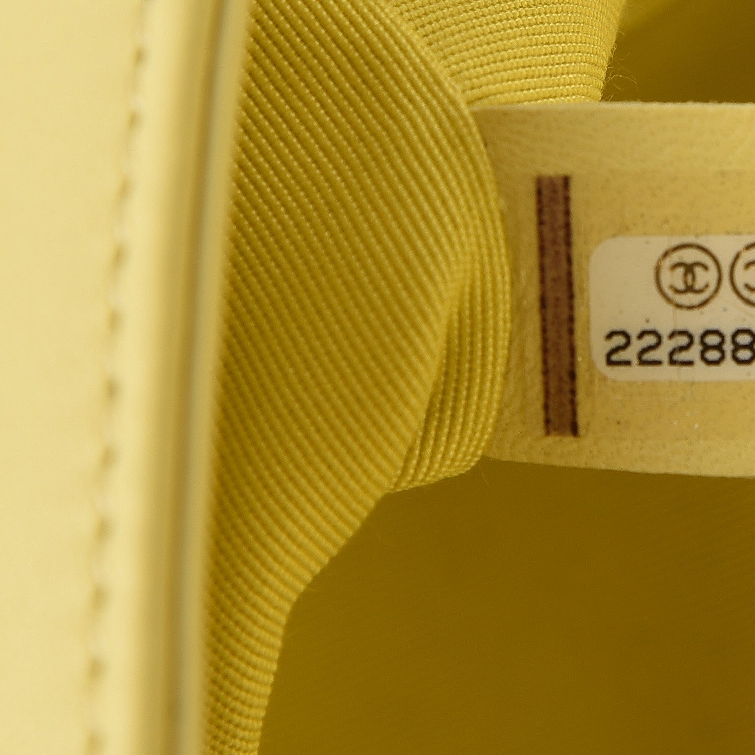 Chanel Lambskin Quilted Medium Boy Flap Yellow 8 of 10