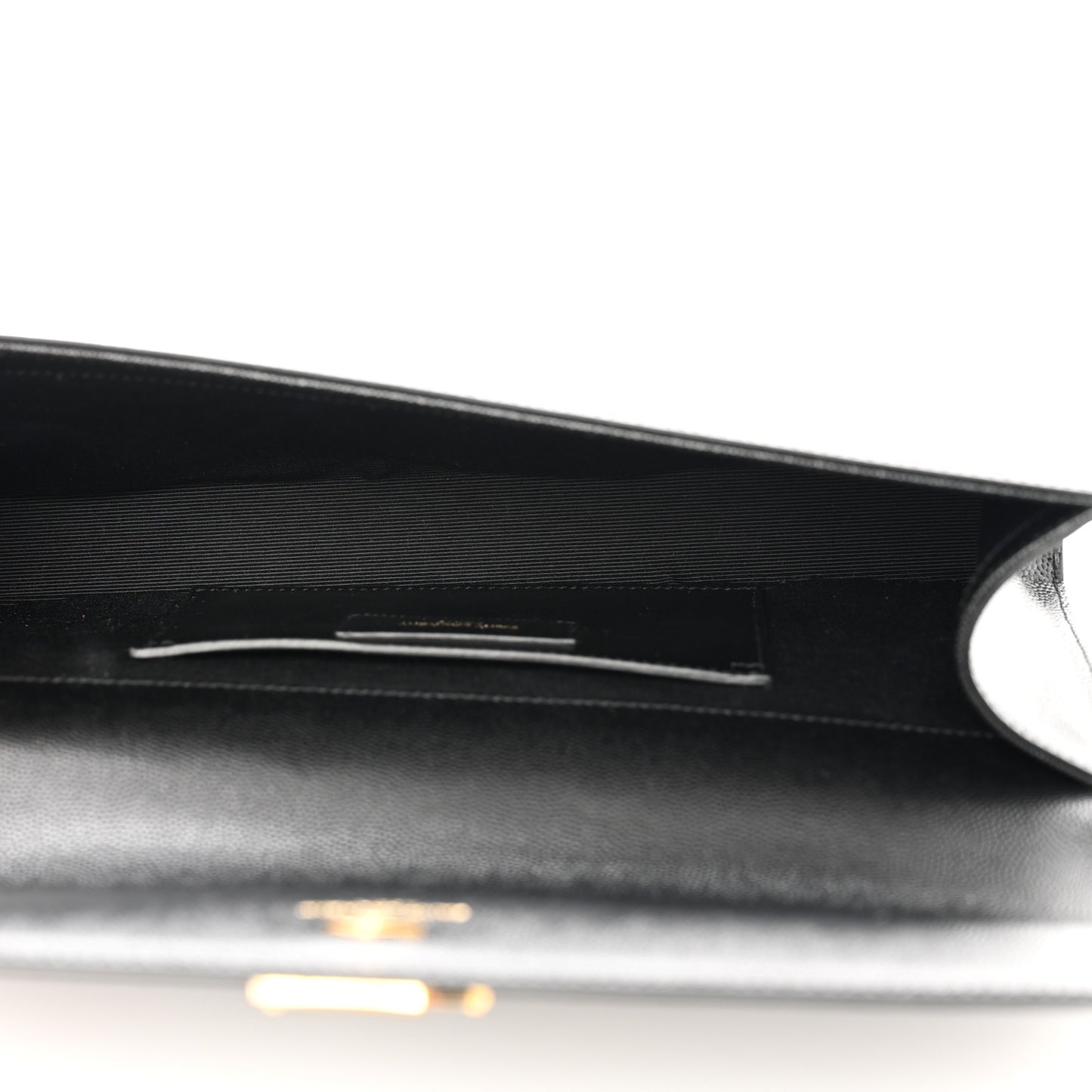 Grain De Poudre Monogram Cassandre Clutch Black