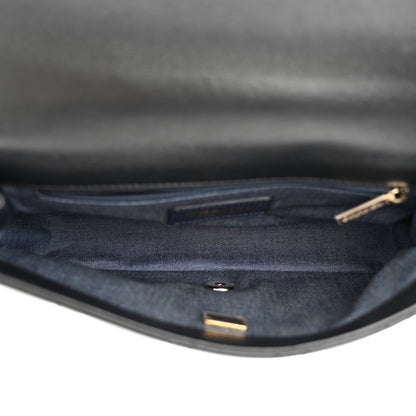 Chanel Lambskin Quilted Resin Bi-Color Chain Flap Bag Black 5 of 11