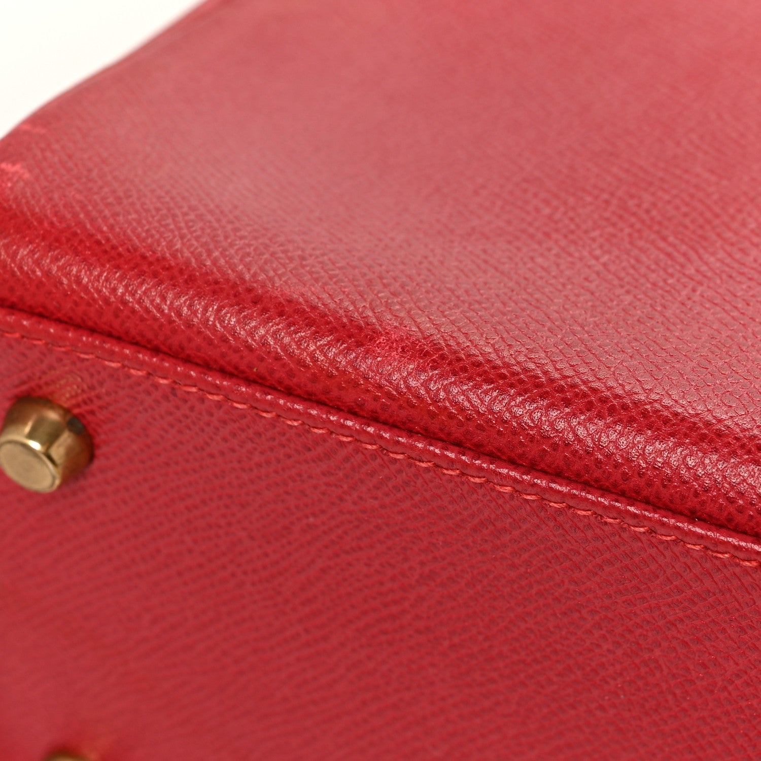 Hermes Courchevel Kelly Retourne 28 Rouge Vif 11 of 13