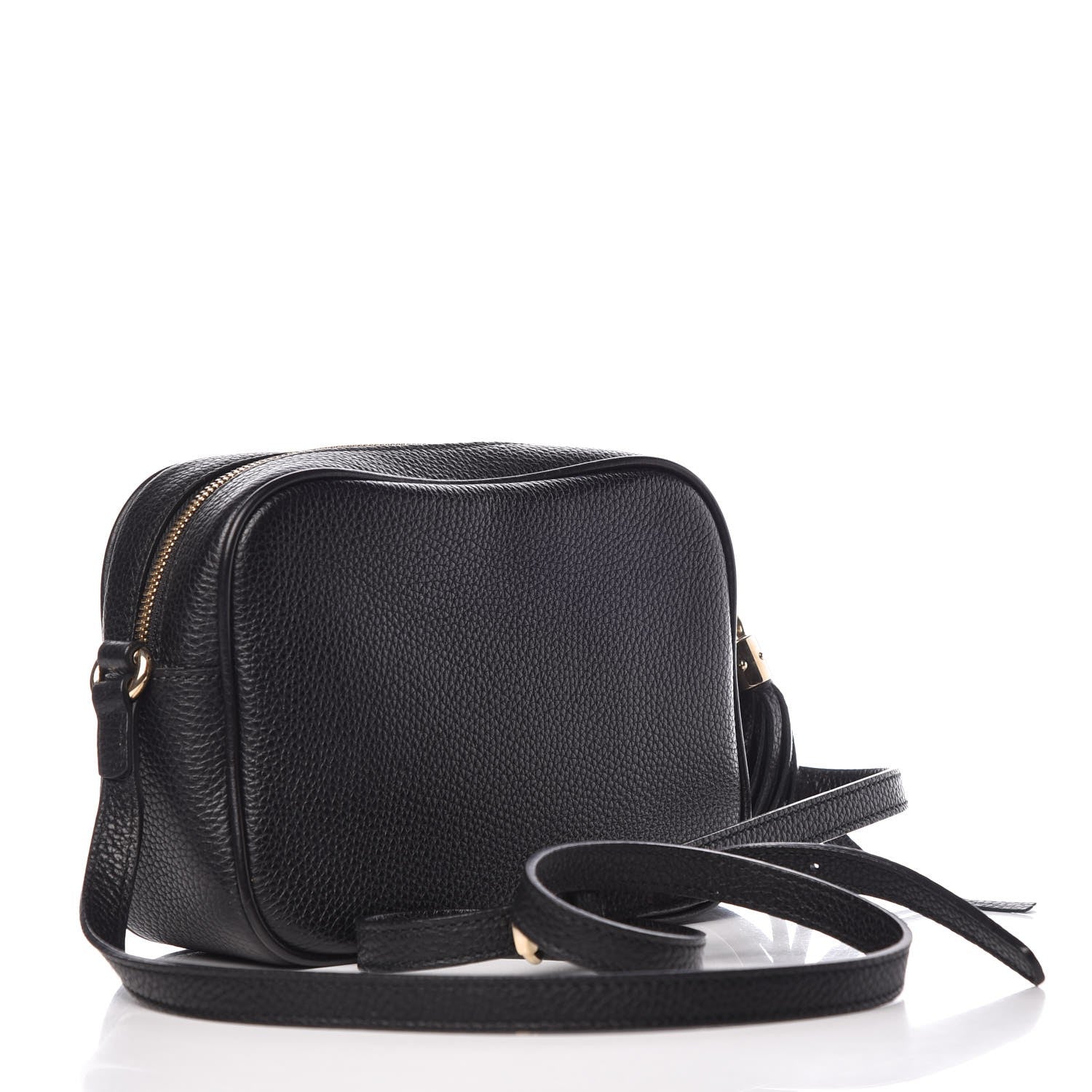 Gucci Pebbled Calfskin Small Soho Disco Bag Black 3 of 7