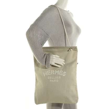 Hermes Cotton Aline GM White 2 of 10