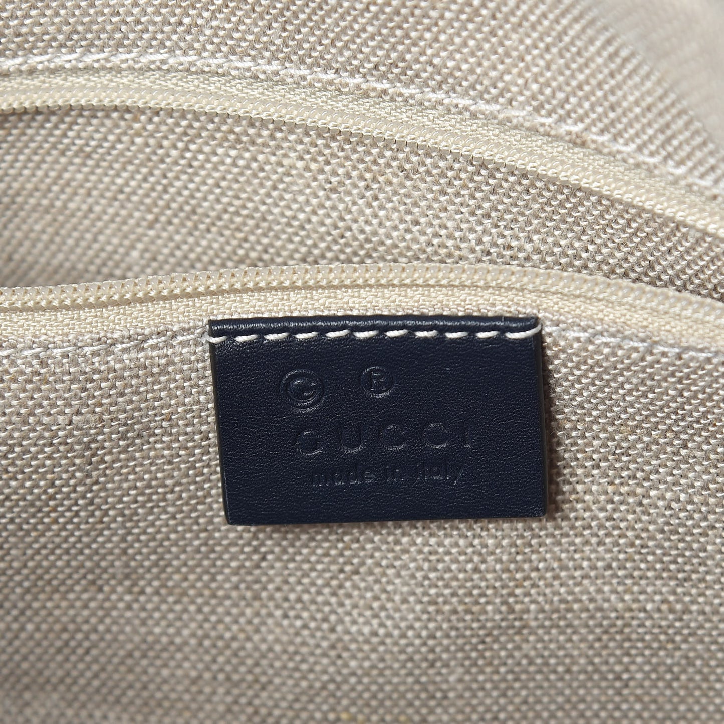 Microguccissima Medium Boston Navy