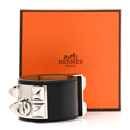Hermes Box Collier De Chien CDC Bracelet T3 Black 3 of 6