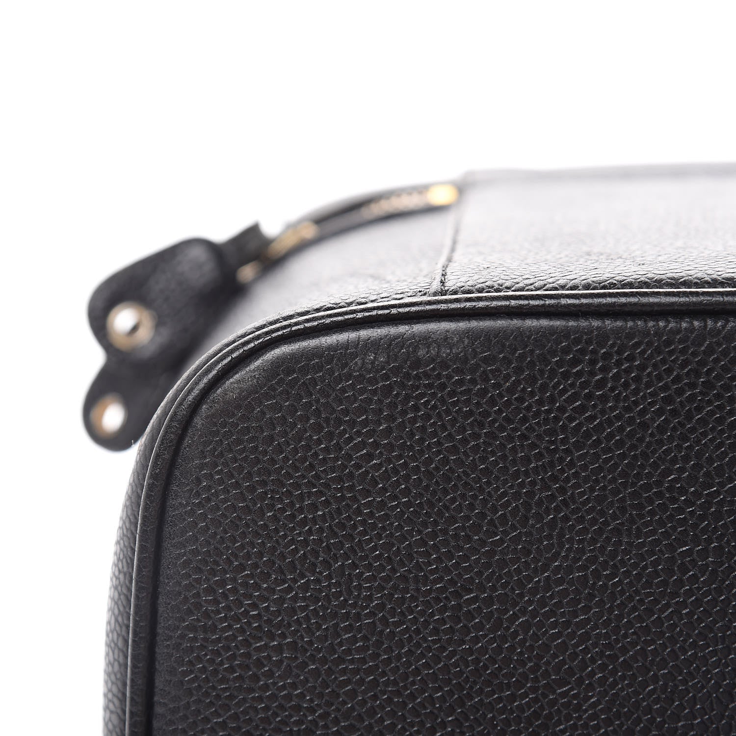 Chanel Caviar CC Vanity Train Case Black 10 of 17