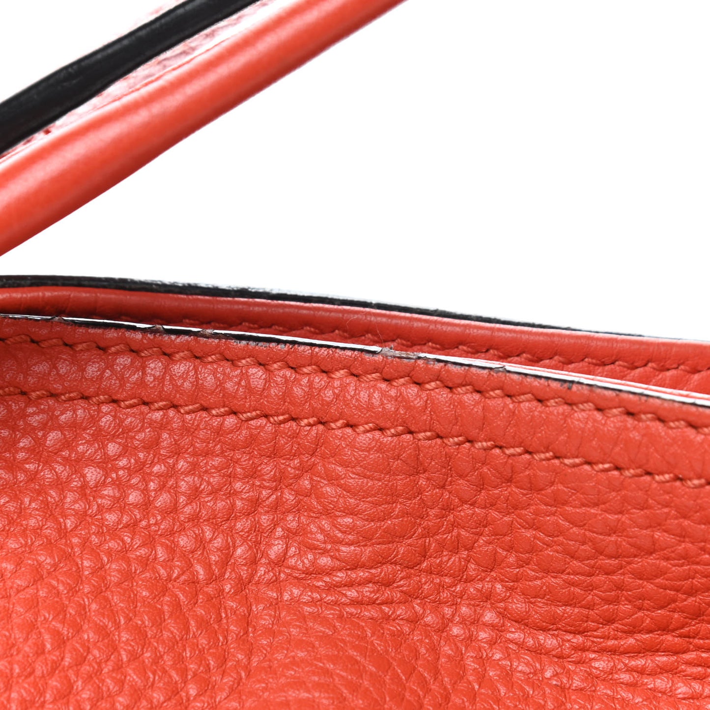 Cellarius Calfskin Medium Miss GG Top Handle Bag New Dark Orange