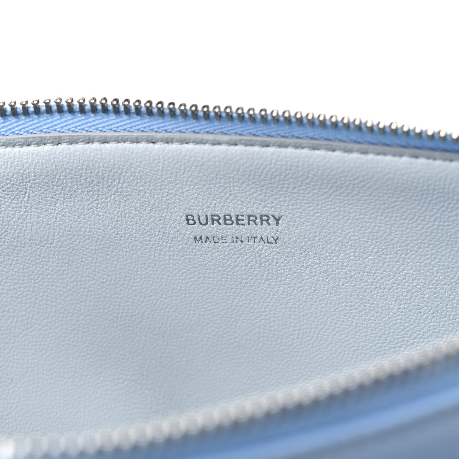 Burberry Smooth Calfskin Mini Double Olympia Pale Blue 5 of 10