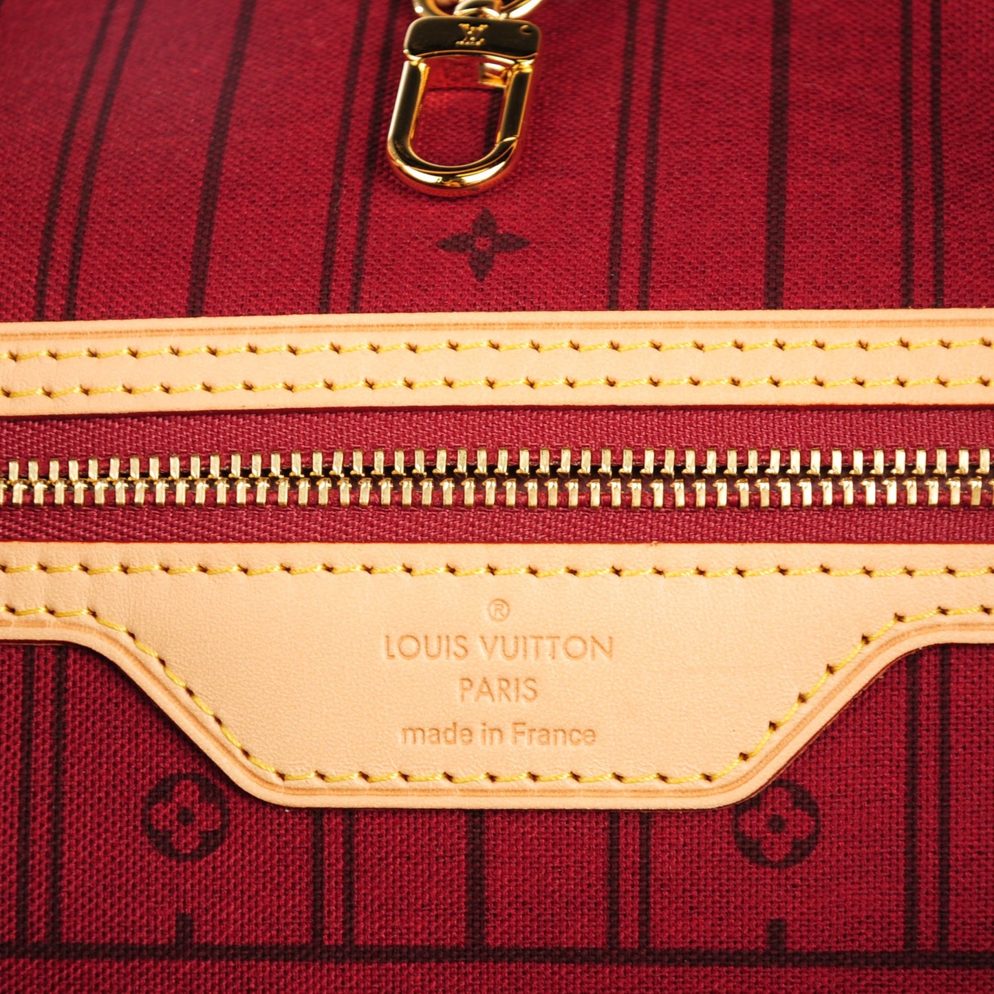 Monogram My LV Heritage Neverfull MM Bordeaux Ivory