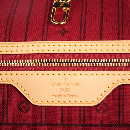 Louis Vuitton Monogram My LV Heritage Neverfull MM Bordeaux Ivory 7 of 8