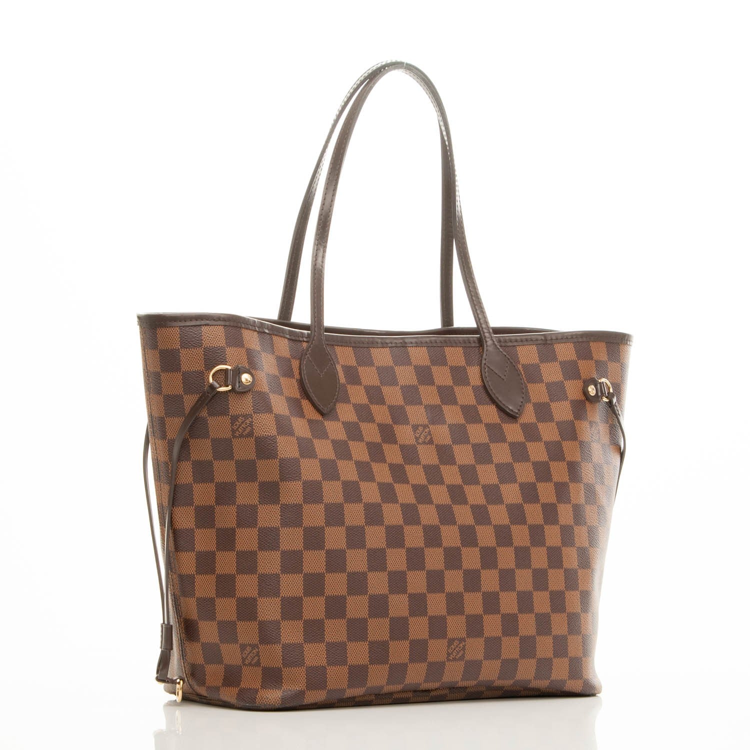 Louis Vuitton Damier Ebene Neverfull MM 3 of 9