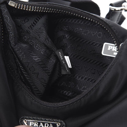 Prada Nylon Re-Edition 2005 Shoulder Bag Black 7 of 10