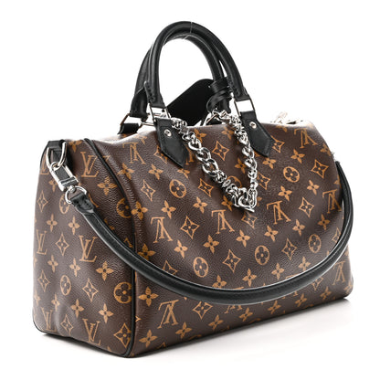 Louis Vuitton Monogram Speedy Soft 30 Dark 3 of 9