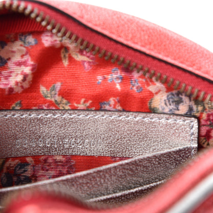 Gucci Laminated Nappa Trapuntata Mini Zumi Dome Shoulder Bag Rosso Marine Argento 6 of 9