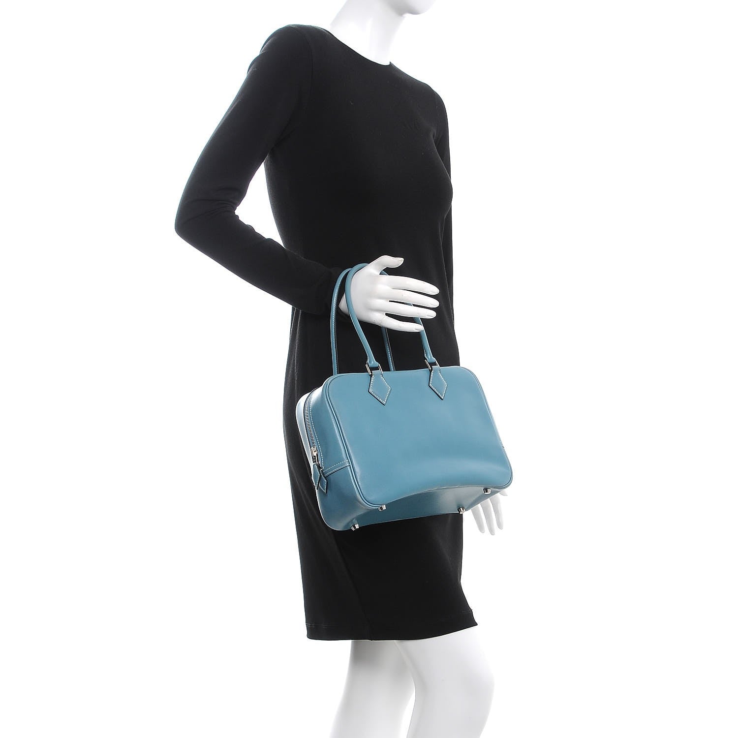 Hermes Box Plume 28 Blue Jean 2 of 16