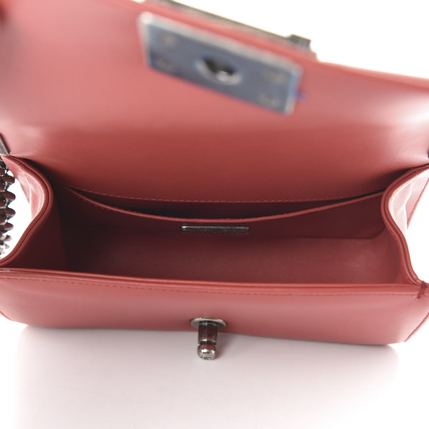 Galuchat Stingray Small Boy Flap Red