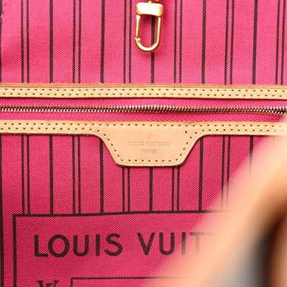 Louis Vuitton Monogram Neo Neverfull MM Fuchsia 6 of 14