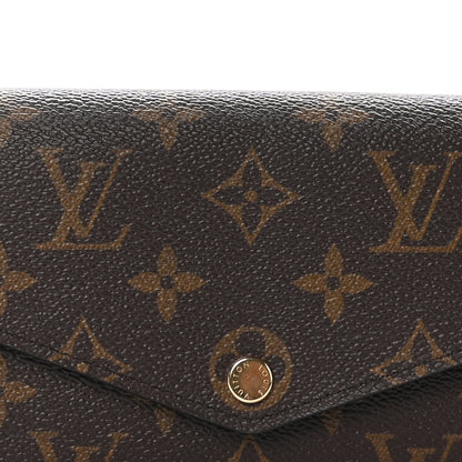 Louis Vuitton Monogram Sarah Wallet NM 8 of 9