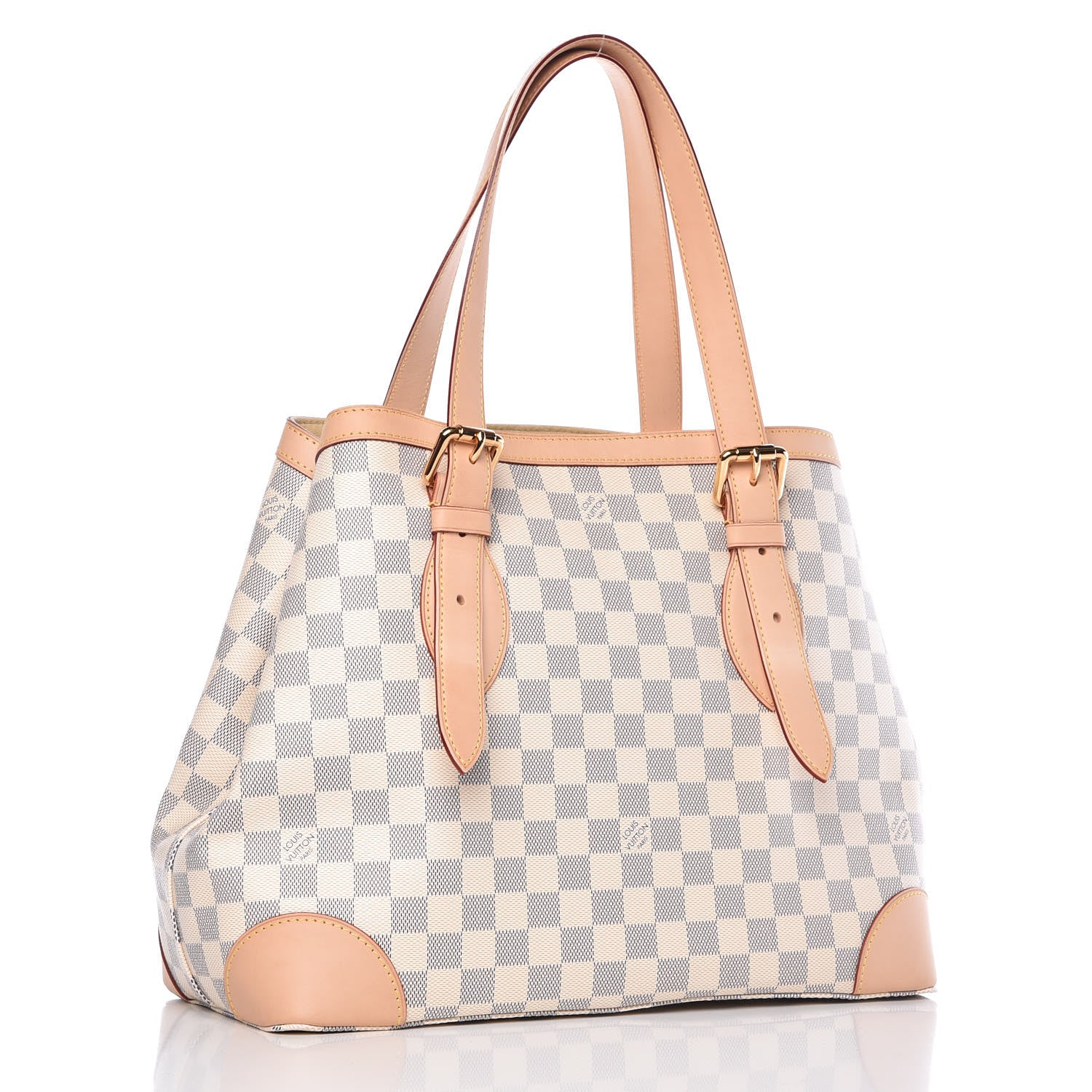 Louis Vuitton Damier Azur Hampstead MM 3 of 11