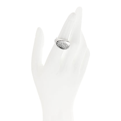 Cartier 18K White Gold Diamond Rock Crystal Myst de Cartier Ring 53 6.5 2 of 6