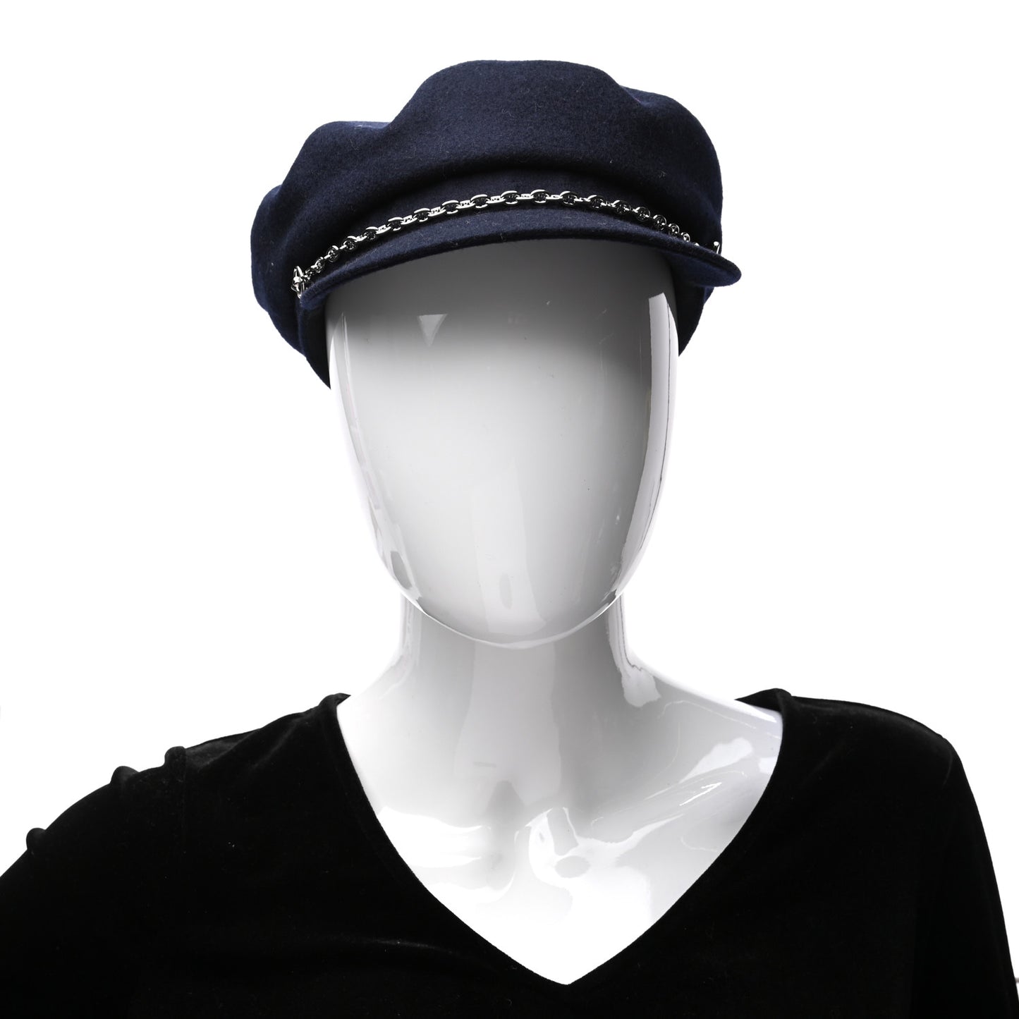 Cashmere Womens Belle-Ile Cap 56 Navy