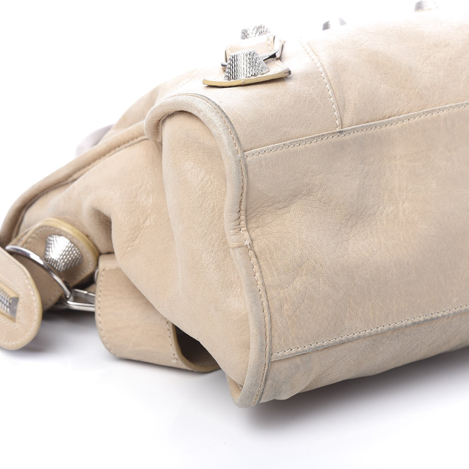Balenciaga Agneau Giant 21 Silver Hardware City Sahara 7 of 13